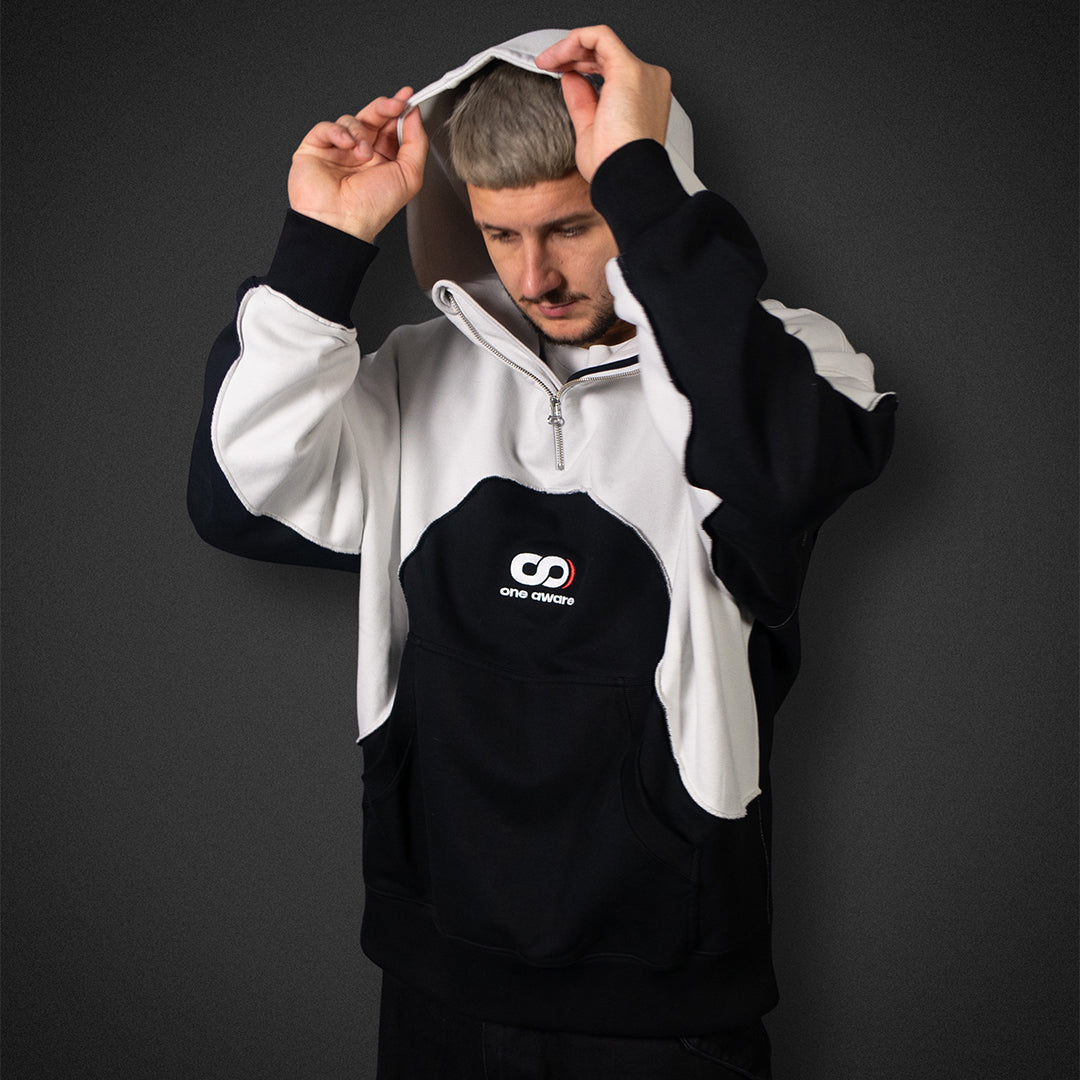 Half-zip hoodie