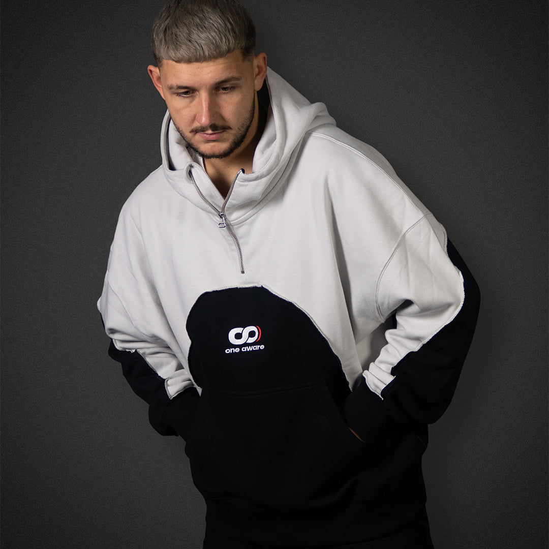 Half-zip hoodie