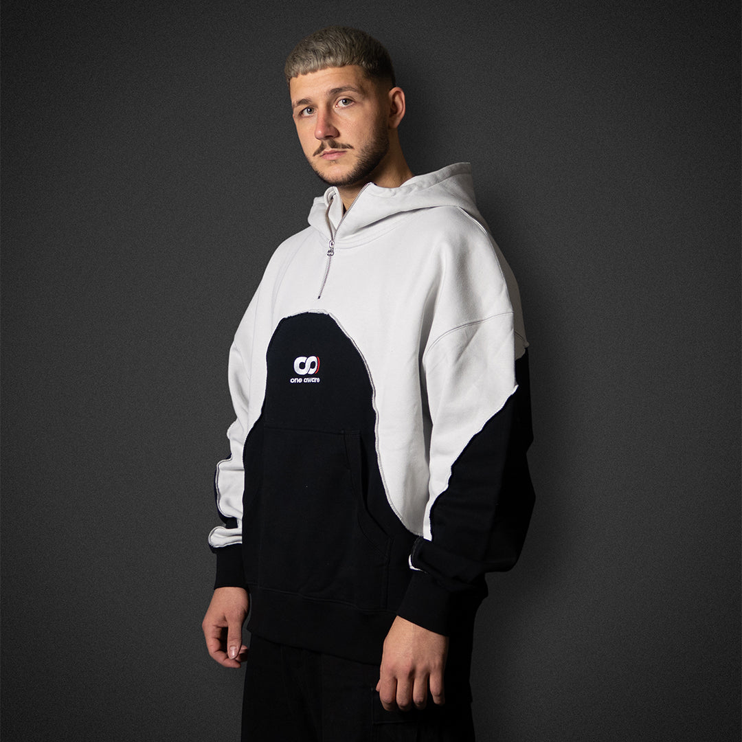 Half-zip hoodie